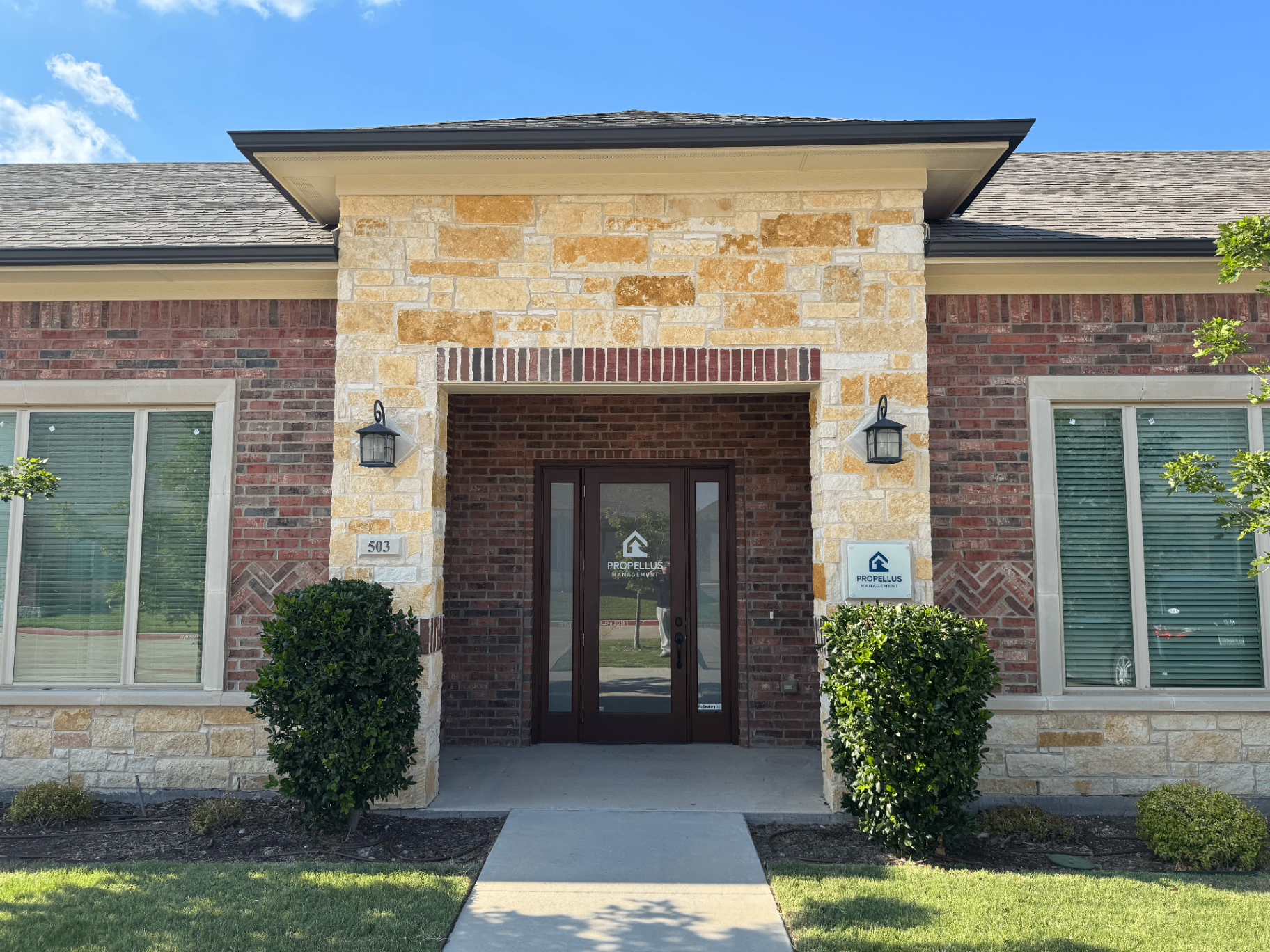 Modern home managed by Propellus